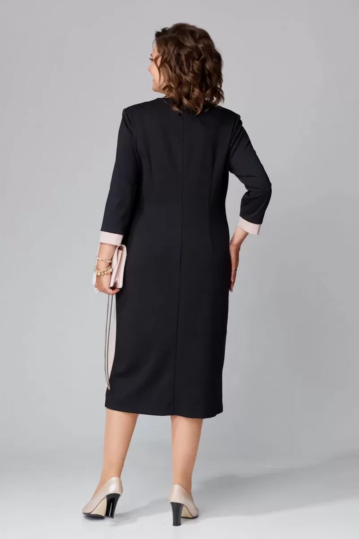 Elegant V-Neck Women's Dress