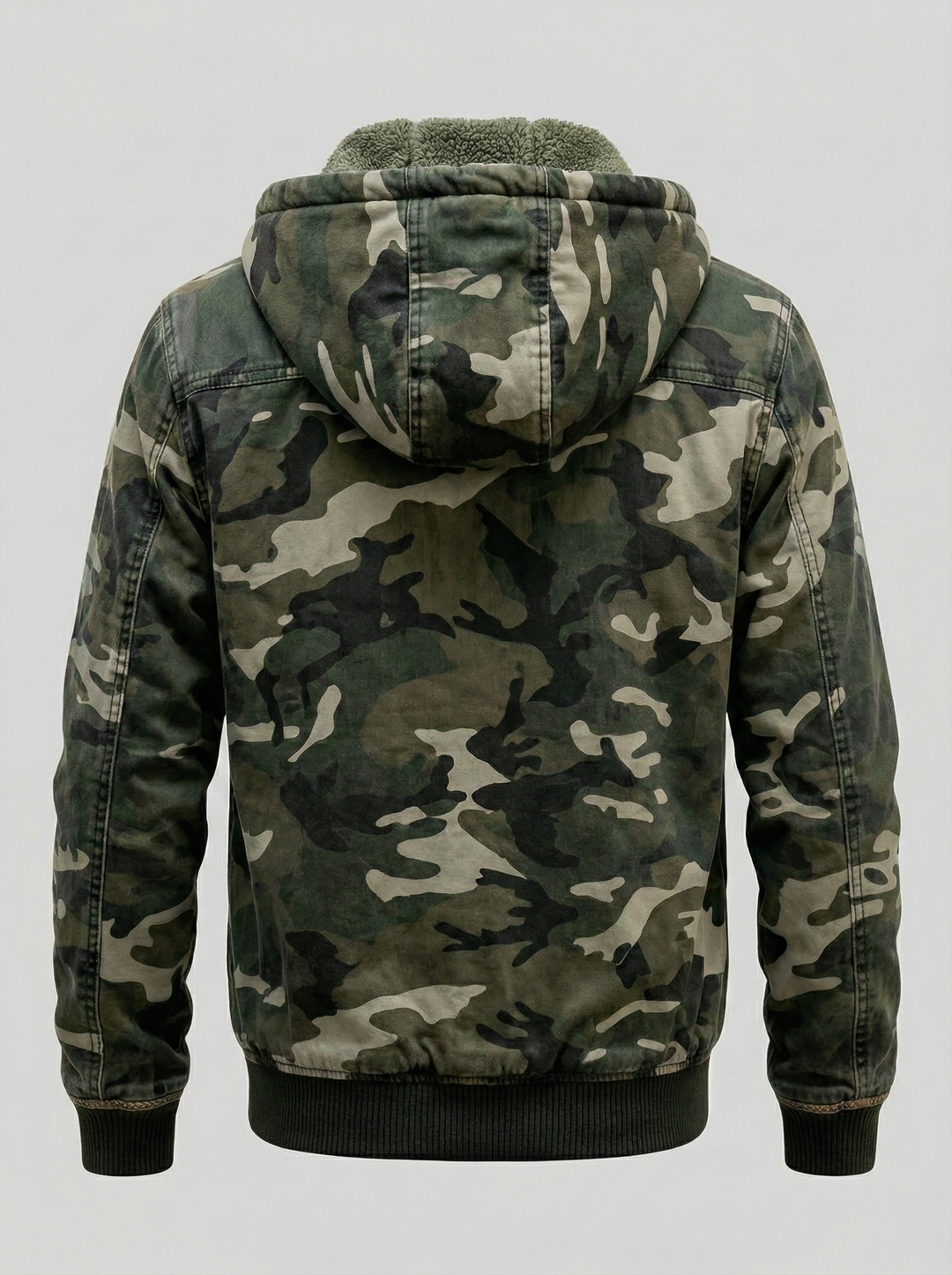 Lined Camo Outdoor Jacket Men's