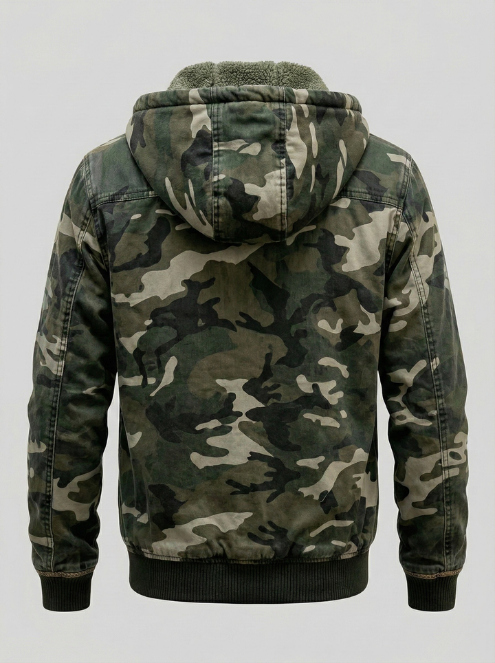 Lined Camo Outdoor Jacket Men's