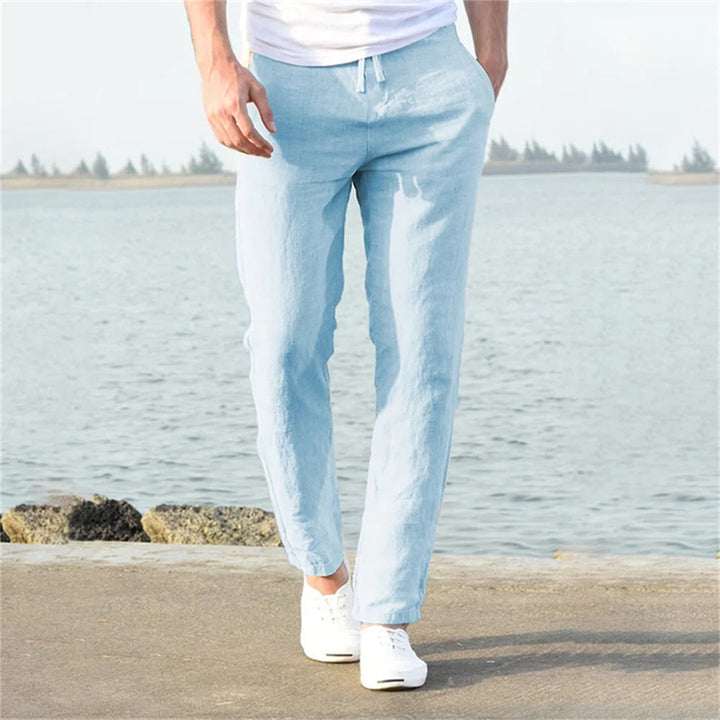 Lightweight Men's Linen Pants - Breathable and Comfortable for Summer