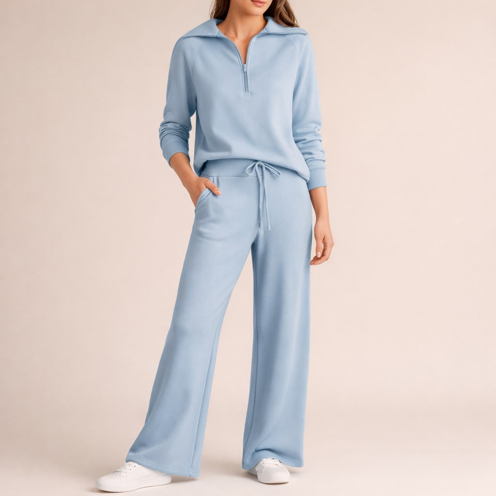 Soft Comfortable Women's Knit Lounge Set