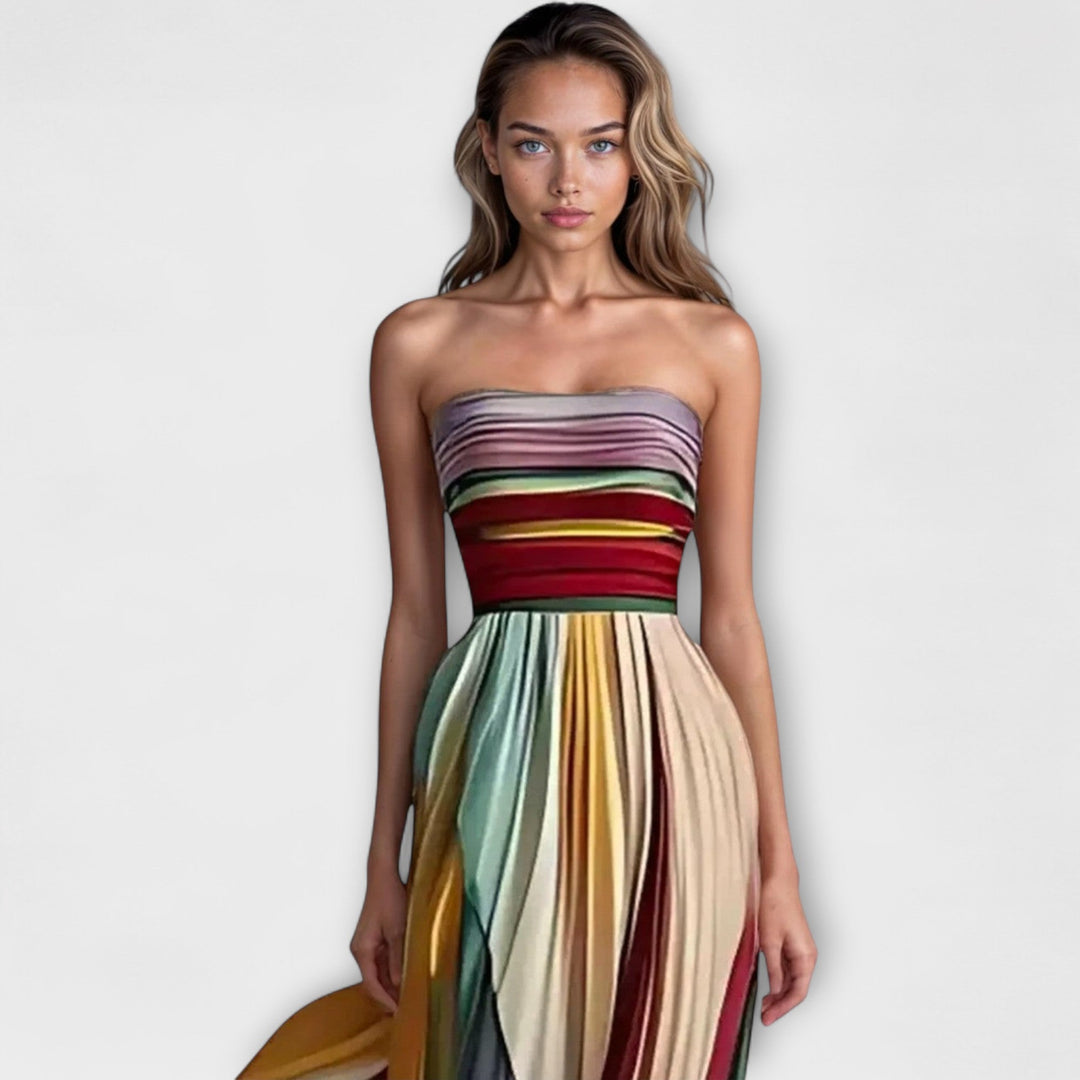 Elegant Women's Maxi Dress in Premium Fabric - Breathable and Handcrafted