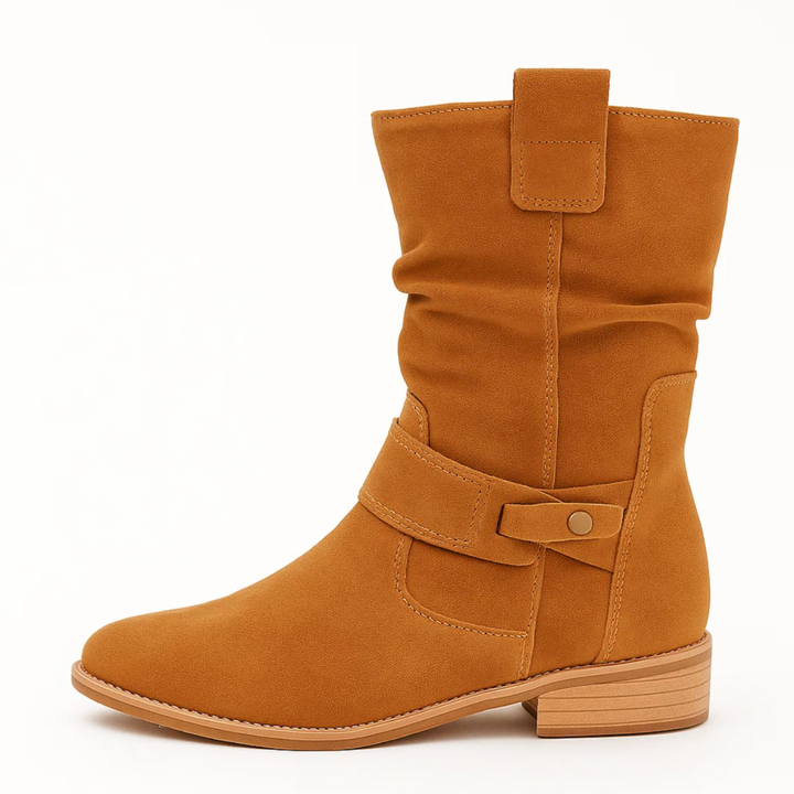Elegant Suede Ankle Boots for Women