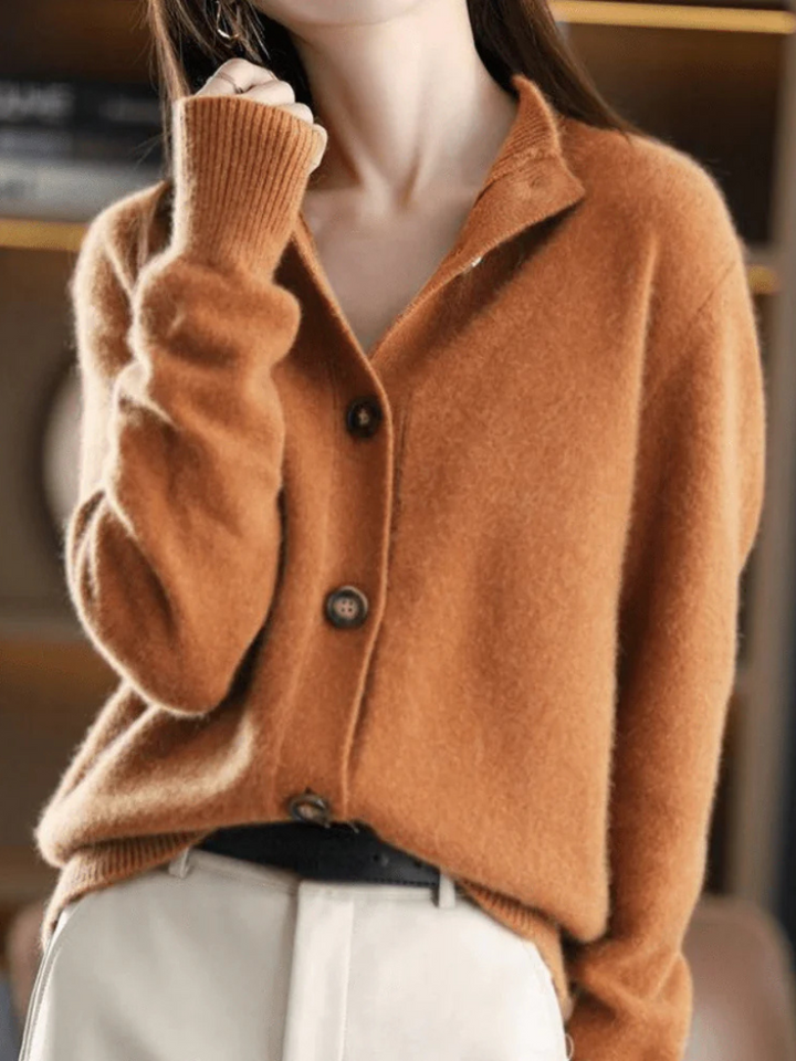 Cozy Classic Women's Button Cardigan