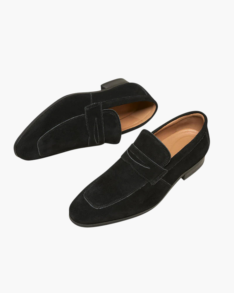 Elegant Suede Loafers for Men