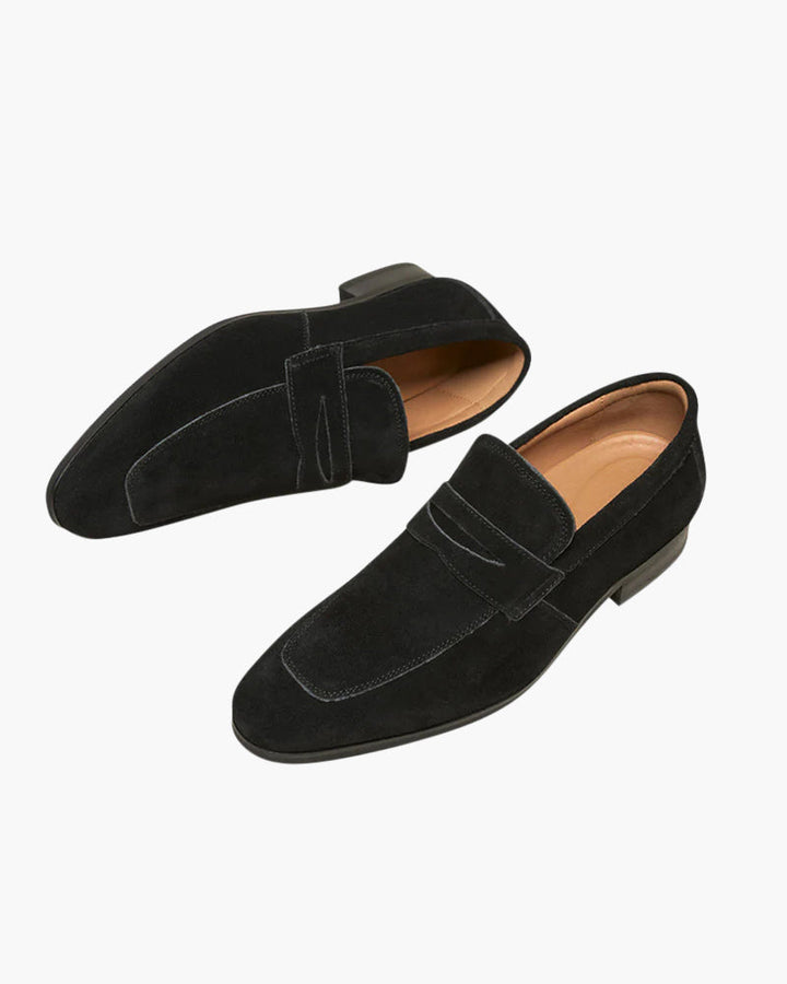 Elegant Suede Loafers for Men
