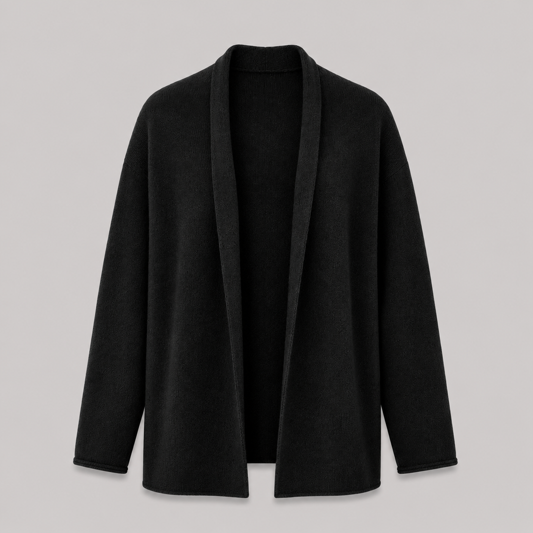 Soft Premium Women's Cashmere Blend Open Cardigan