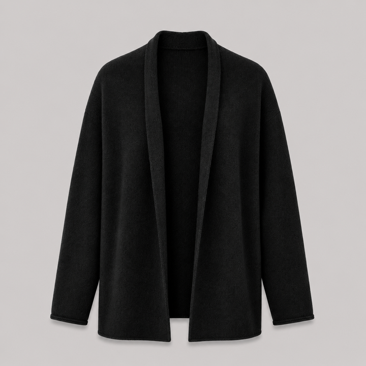 Soft Premium Women's Cashmere Blend Open Cardigan