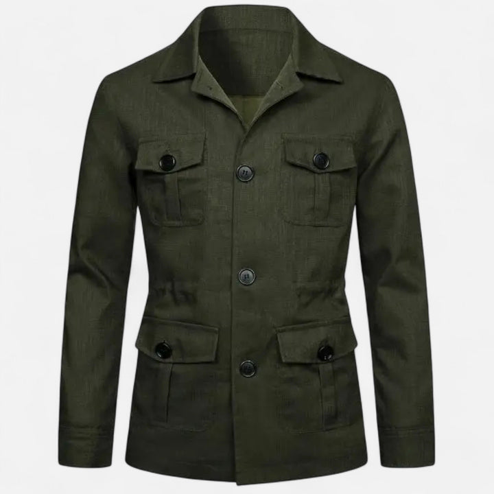 Functional Fall-Winter Men's Cargo Jacket