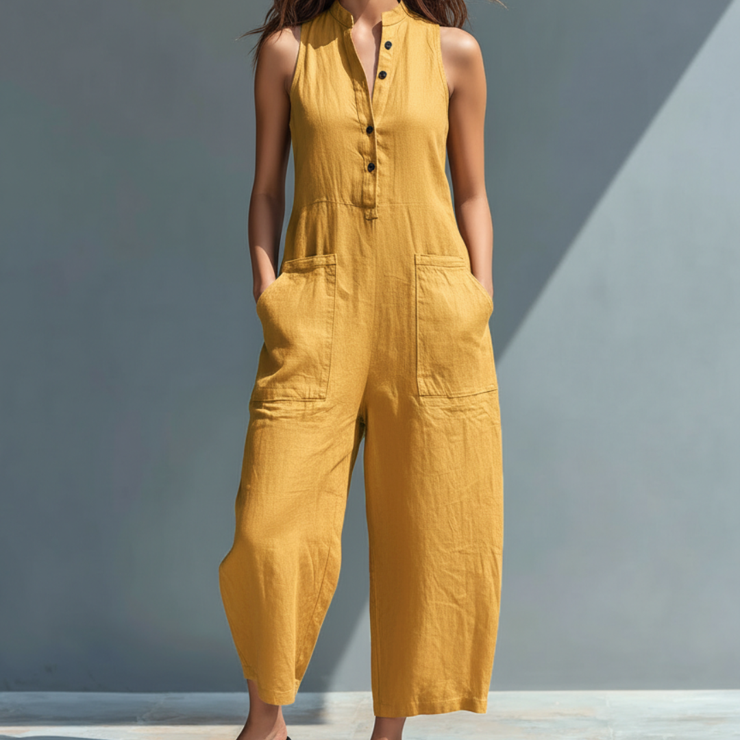Elegant Sleeveless Women Jumpsuit