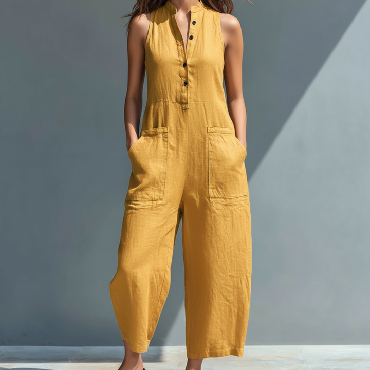Elegant Sleeveless Women Jumpsuit