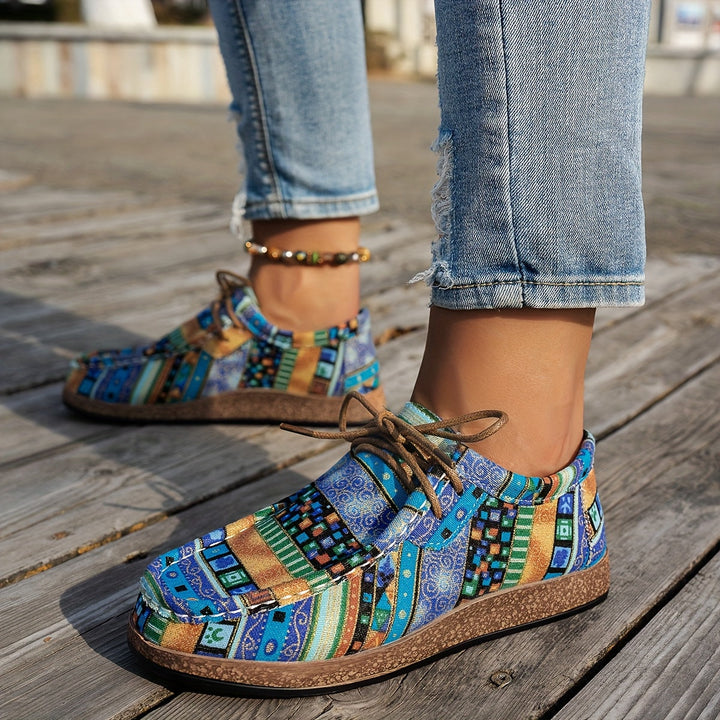 Women's Orthopedic Sneakers - Lightweight Comfortable Shoes with Cushioning