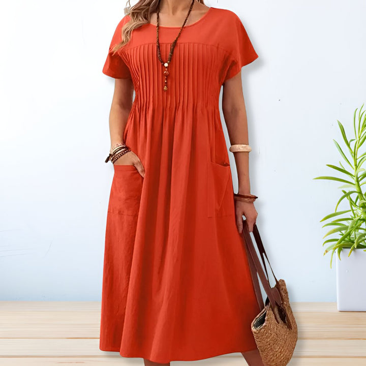 Comfortable Relaxed-Fit Women's Day Dress