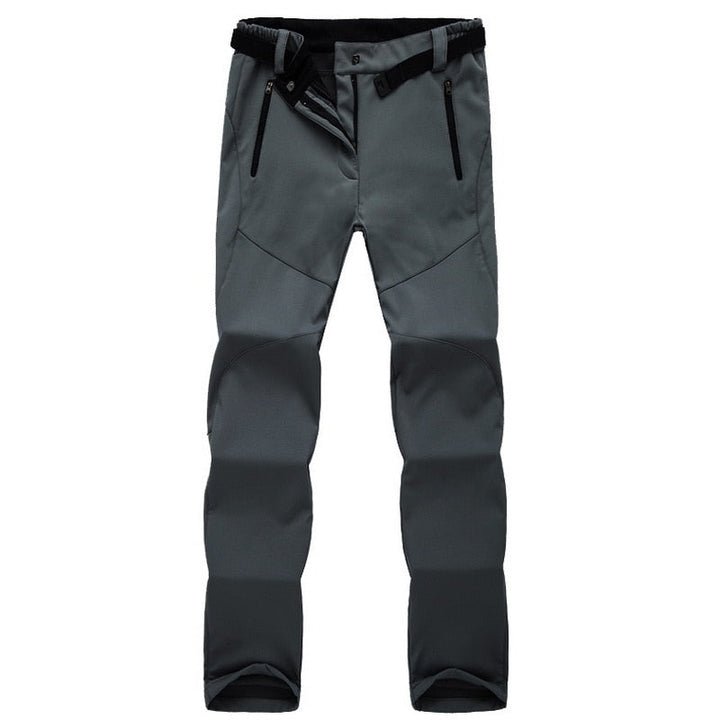 Waterproof Women's Hiking Pants with Fleece Lining - Durable Trekking Pants for Outdoor Use