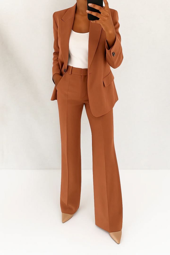 Elegant Professional Two-Piece Women's Suit