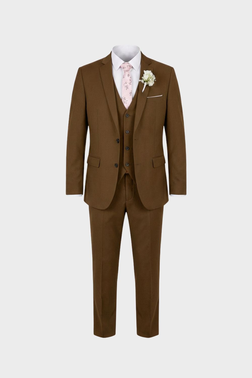 Elegant 3-Piece Men's Suit Set with Vest
