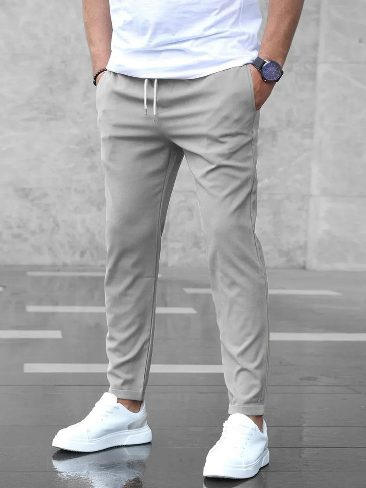 Men's Slim-Fit Stretch Casual Pants