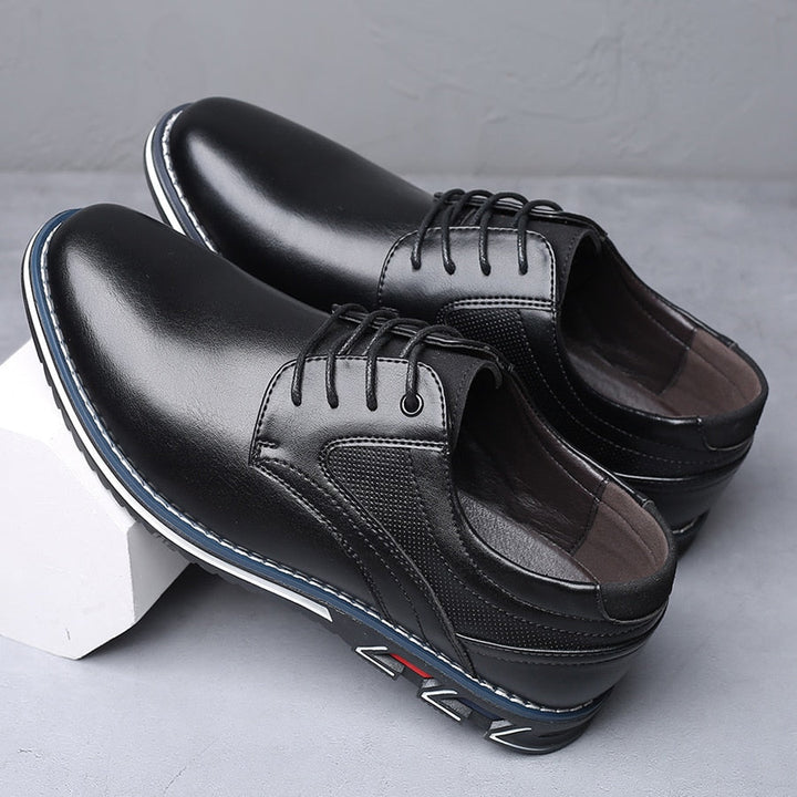 Orthopedic Business Men's Lace-Up Shoes