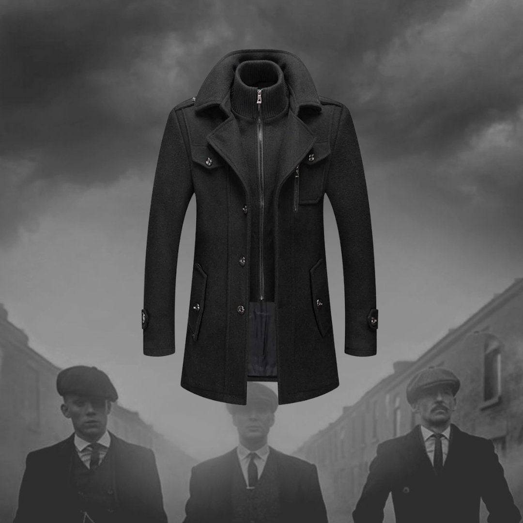 Men's Two-Piece Lined Winter Coat
