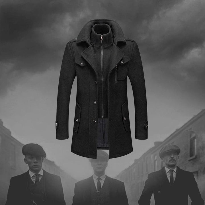 Men's Two-Piece Lined Winter Coat