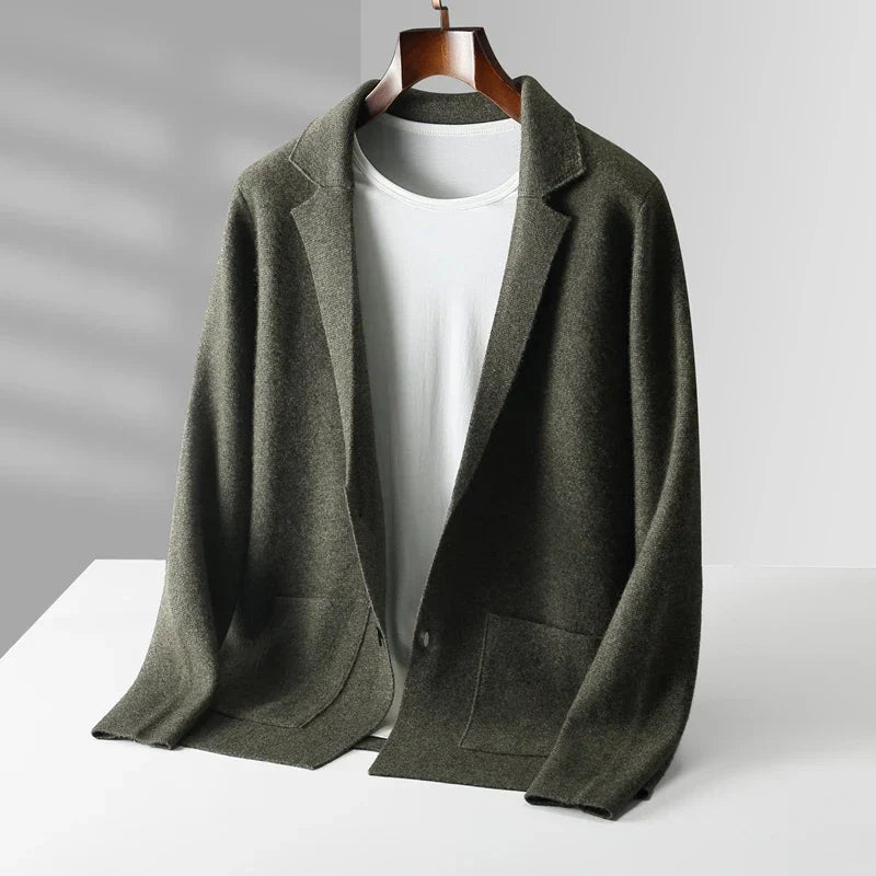 Premium Soft Men's Cashmere Cardigan