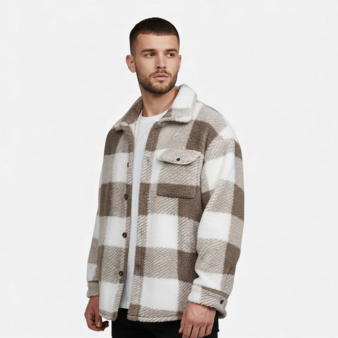 Luxurious Velvet-Soft Men's Fur Jacket