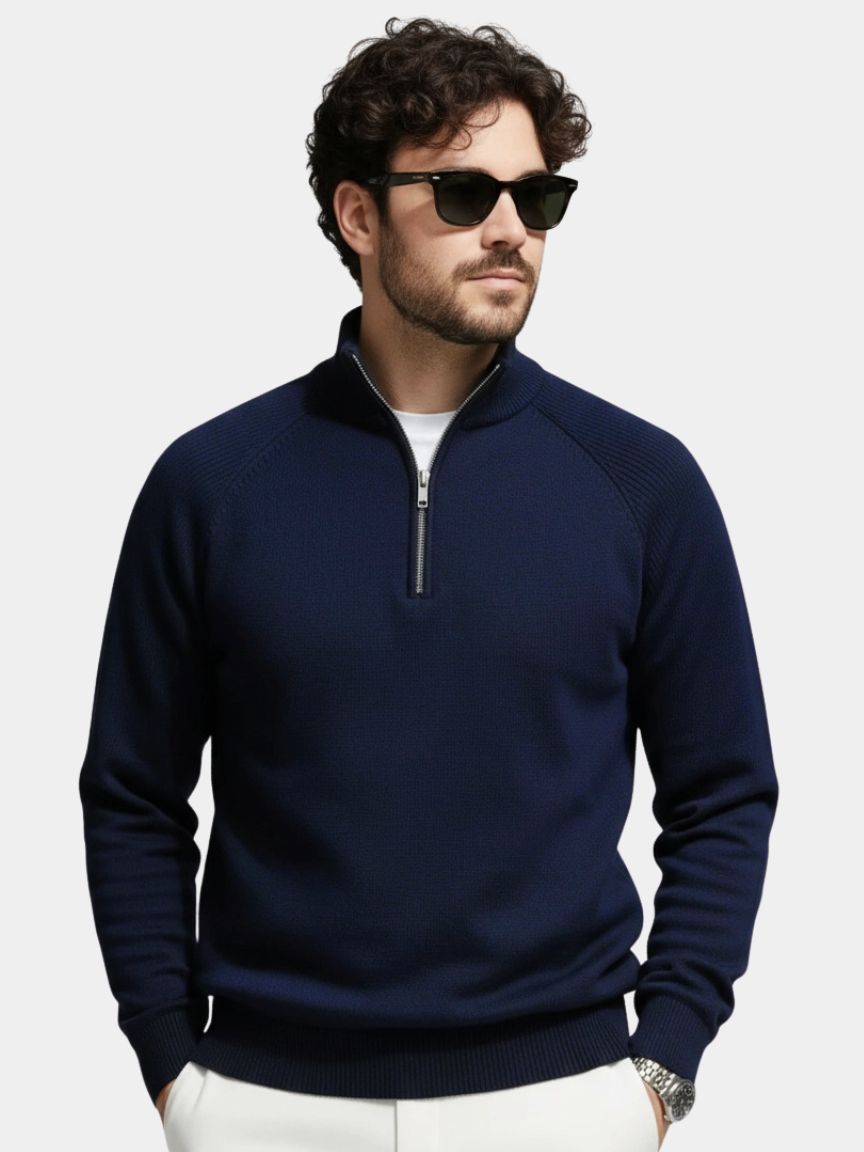 Elegant Men's Pullover - Premium Sweater