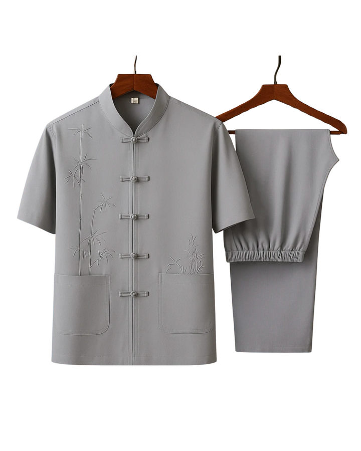 Elegant Men's Silk Set