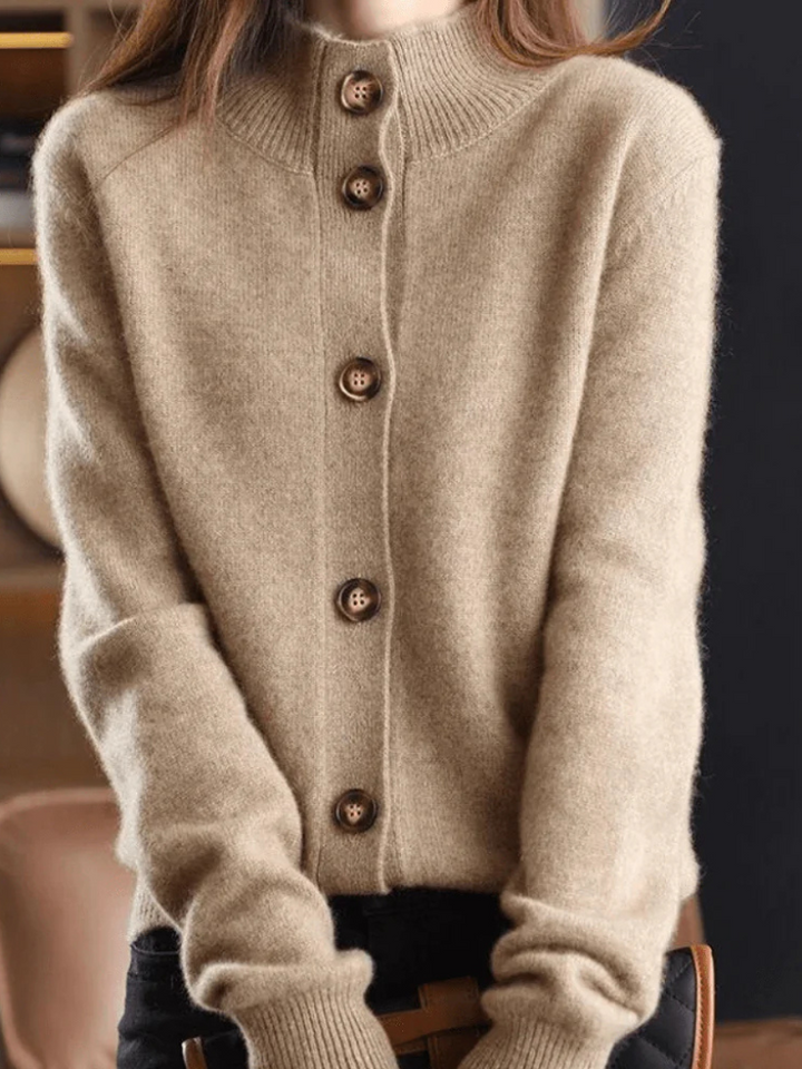 Cozy Classic Women's Button Cardigan