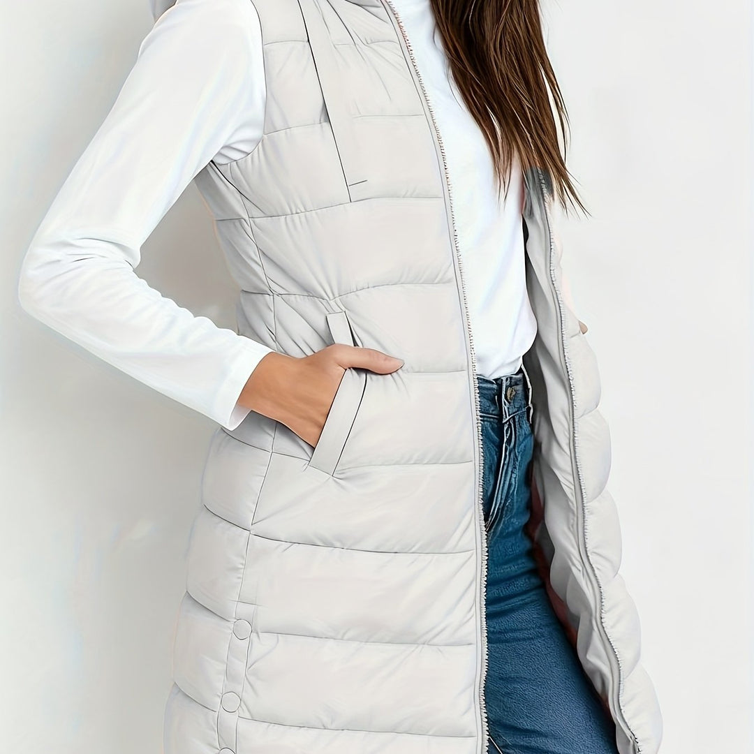 Lightweight Hooded Jacket for Women with Pockets