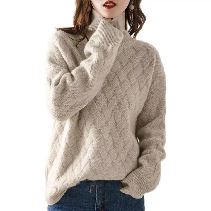 Luxurious Cashmere Women's Sweater - Timeless Elegance