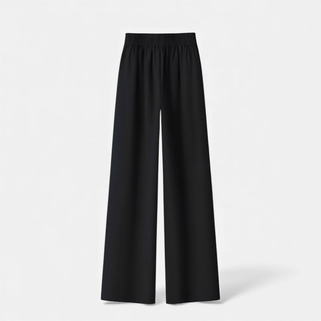 Elegant Wide-Leg High-Waist Women's Pants