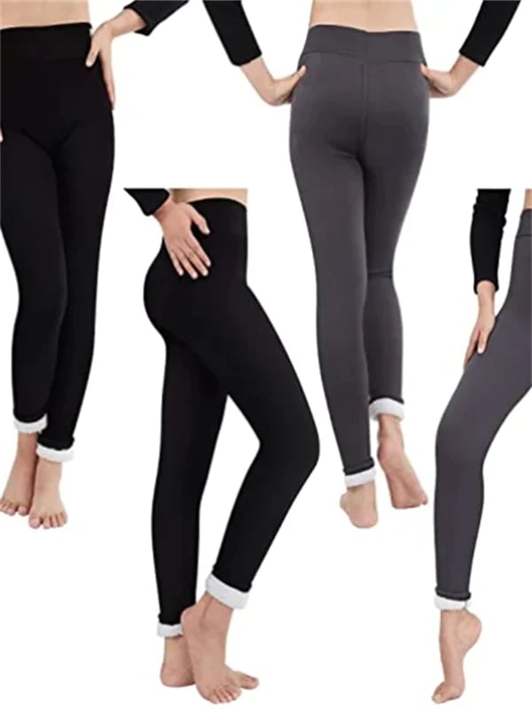Women's Winter Pants with Warm Fleece Lining - Weatherproof and Stretch