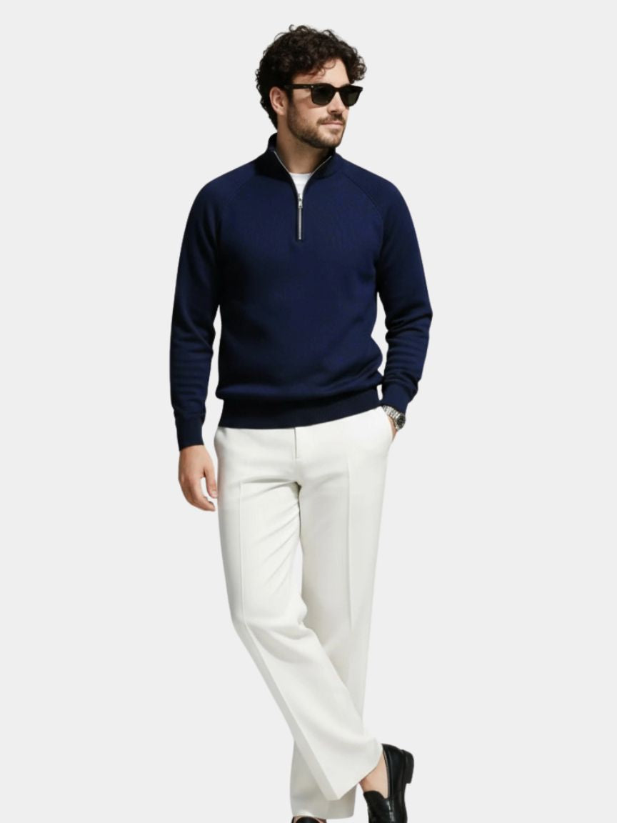 Elegant Men's Pullover - Premium Sweater