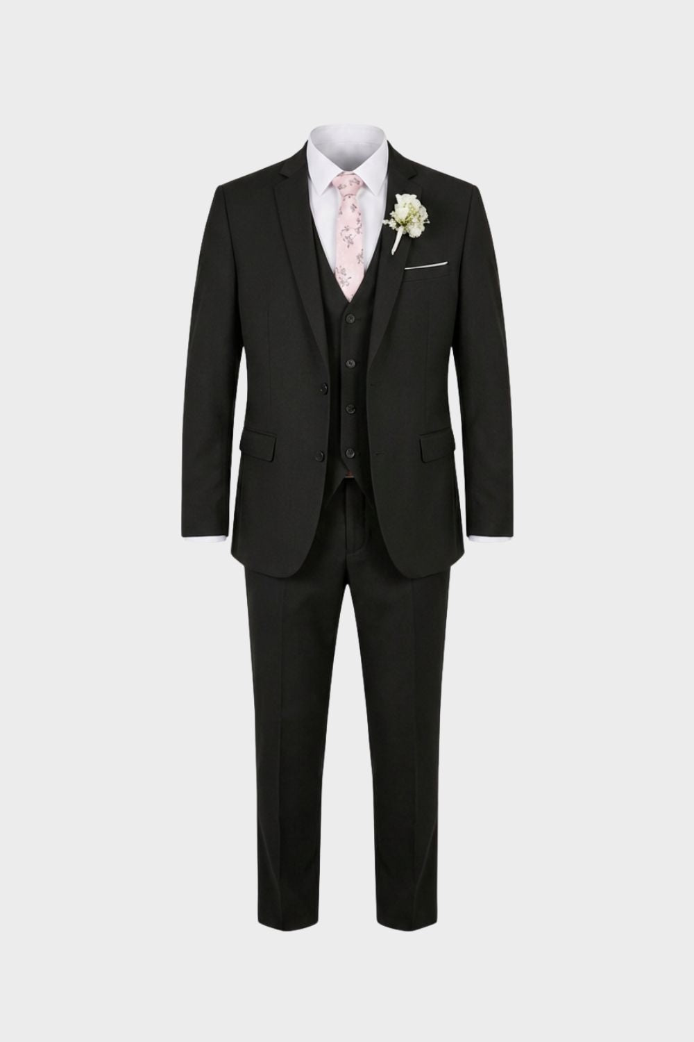 Elegant 3-Piece Men's Suit Set with Vest
