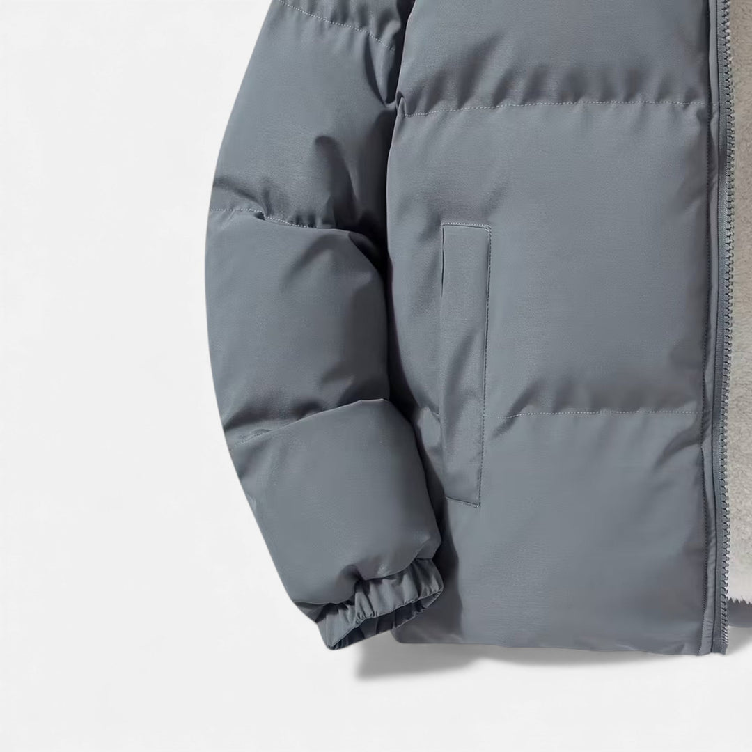 Warm Quilted Men's Puffer Jacket
