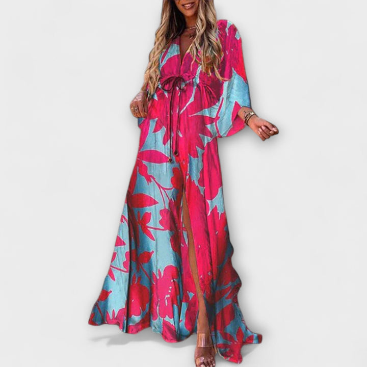 Colorful Women's Dress with Vibrant Colors - Flattering Silhouette