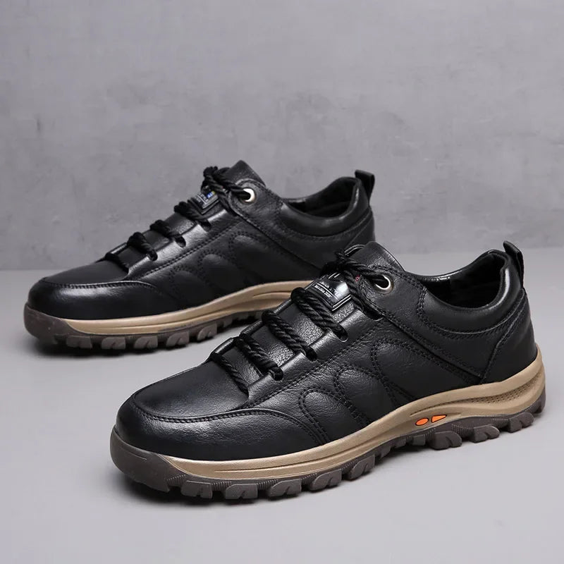 Men's Casual Hiking Shoes - Comfortable Outdoor Sneakers for Everyday and Sport