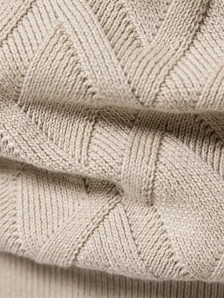 Minimalist Knit Pullover - Cross & Crown - Cross & Crown