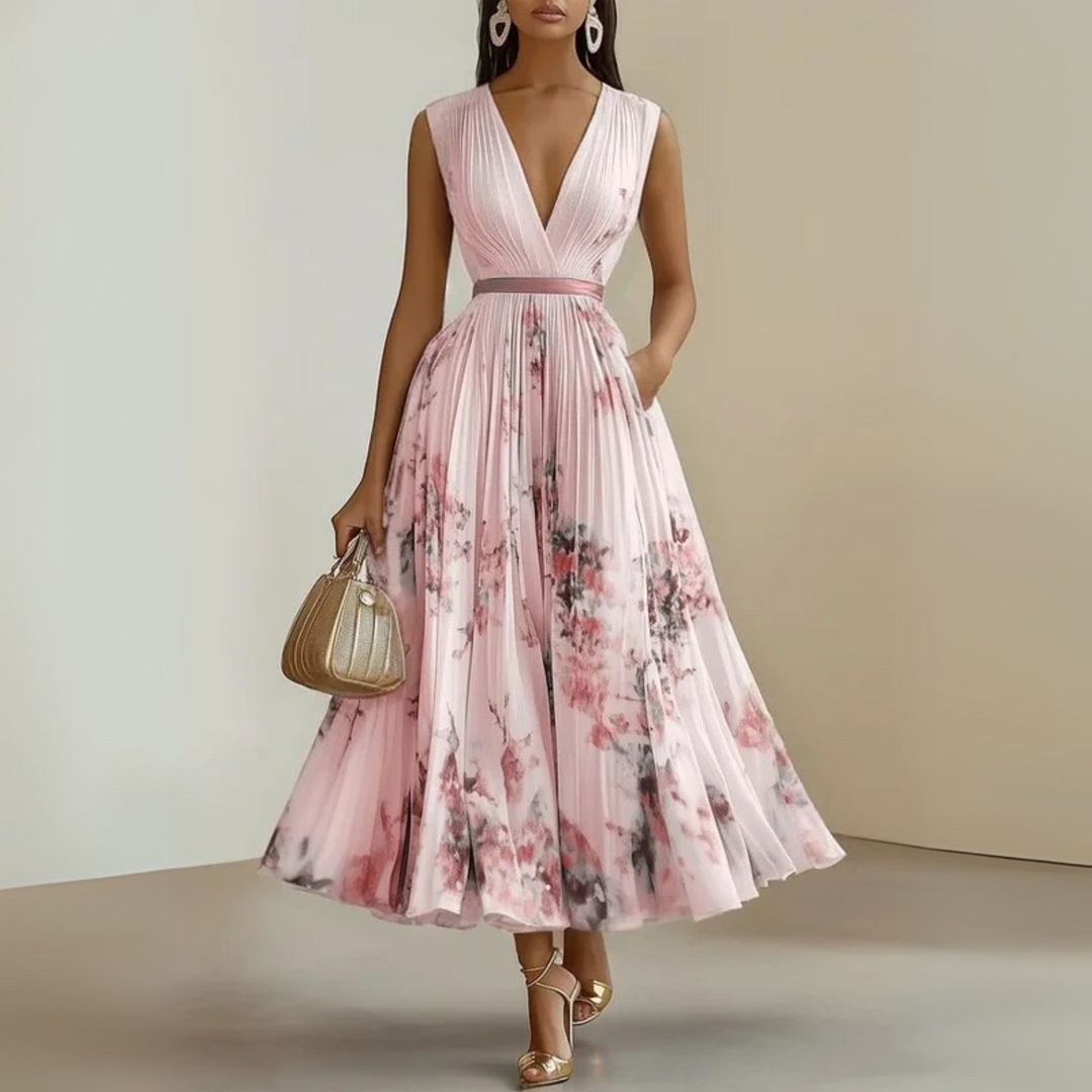 Elegant Lightweight Women's Sleeveless Summer Maxi Dress