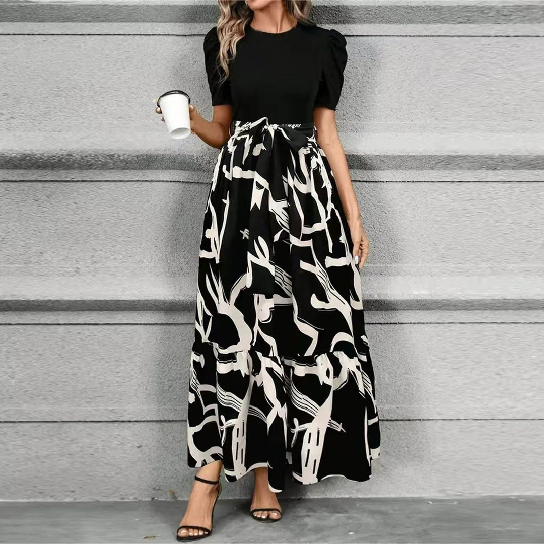 Elegant Floral Women's Maxi Dress