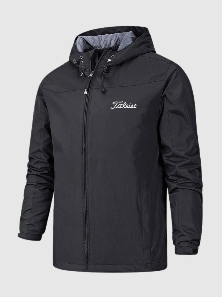 Waterproof Men's Rain Jacket - Breathable and Weatherproof for Outdoor Activities