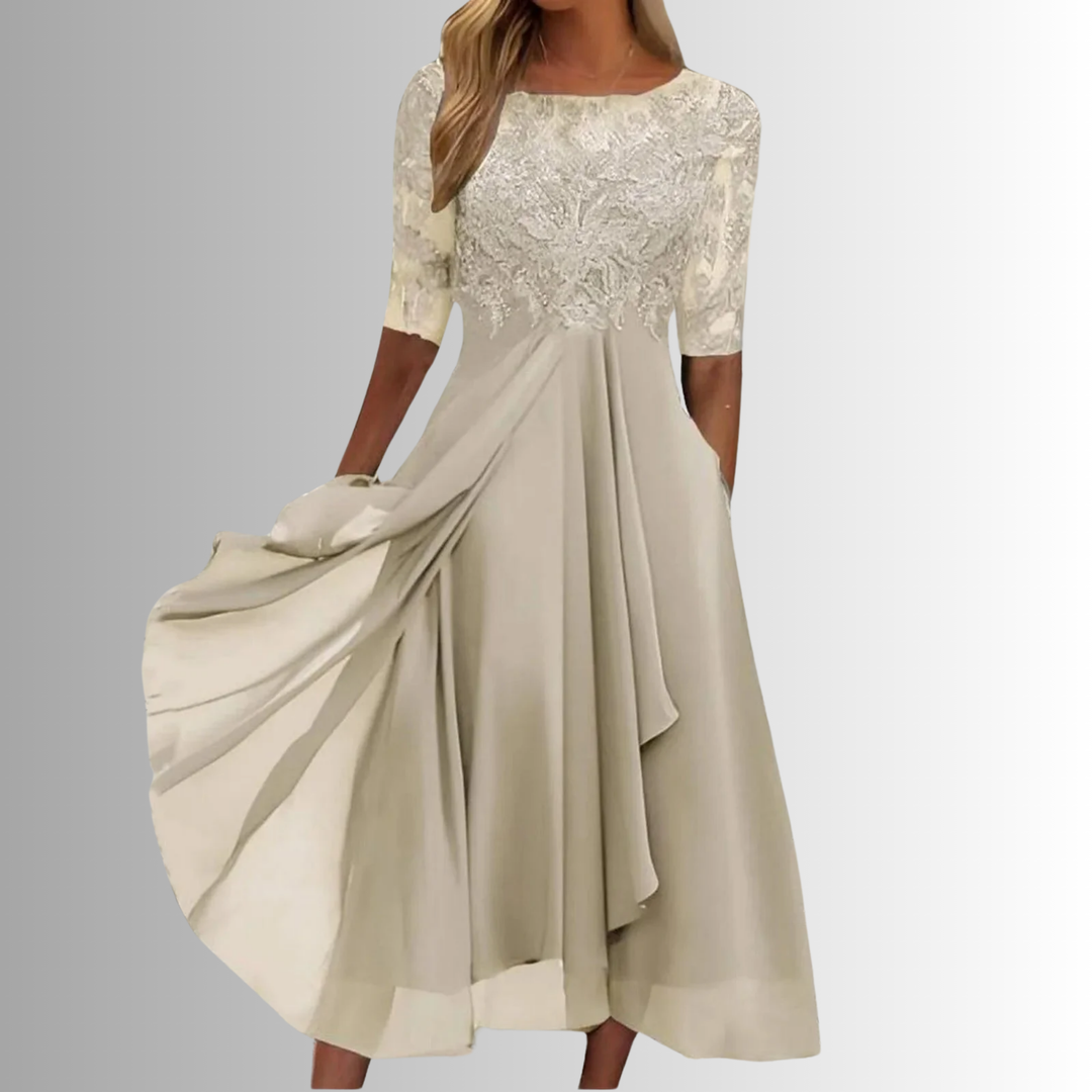 Elegant Lace Women's Dress