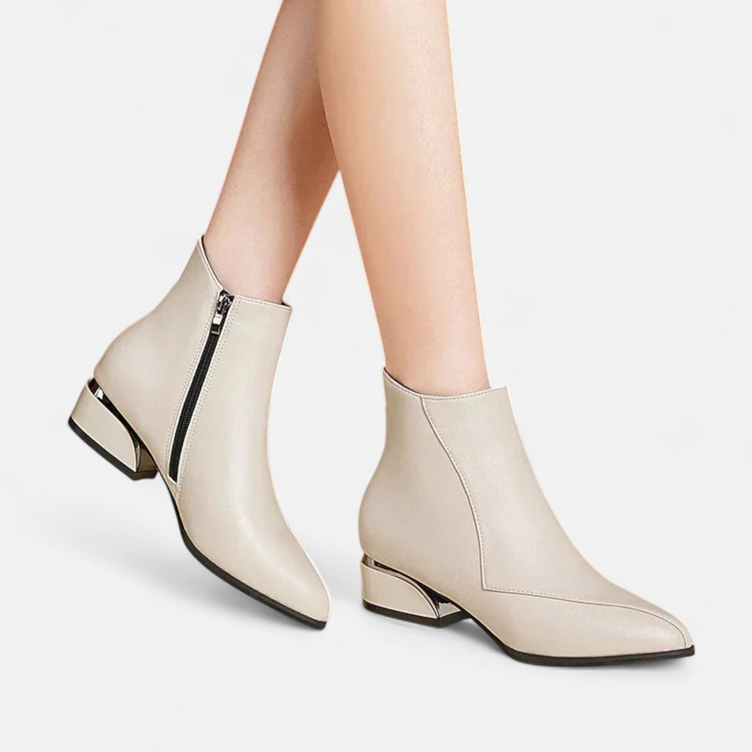 Elegant Pointed-Toe Women's Ankle Boots