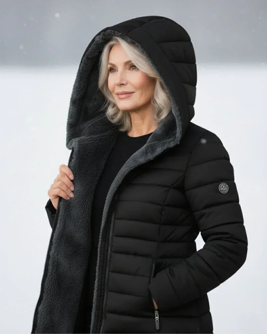 Warm Elegant Women's Padded Winter Jacket