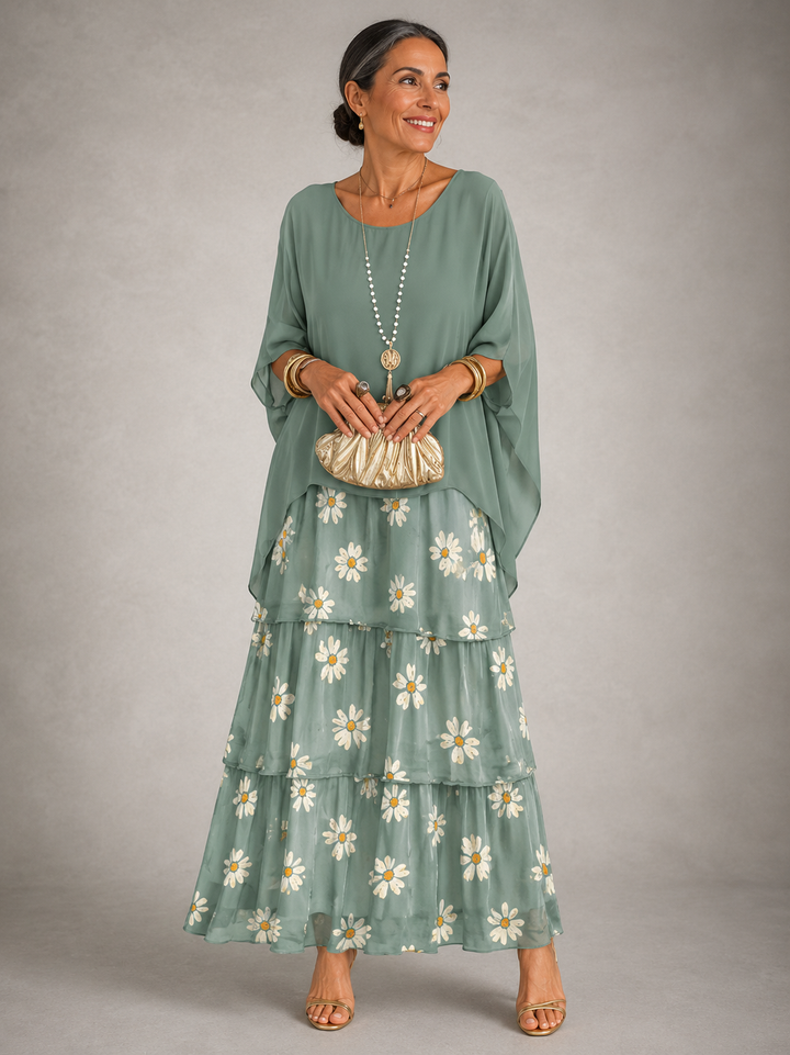 Elegant Flowing Women's Maxi Dress