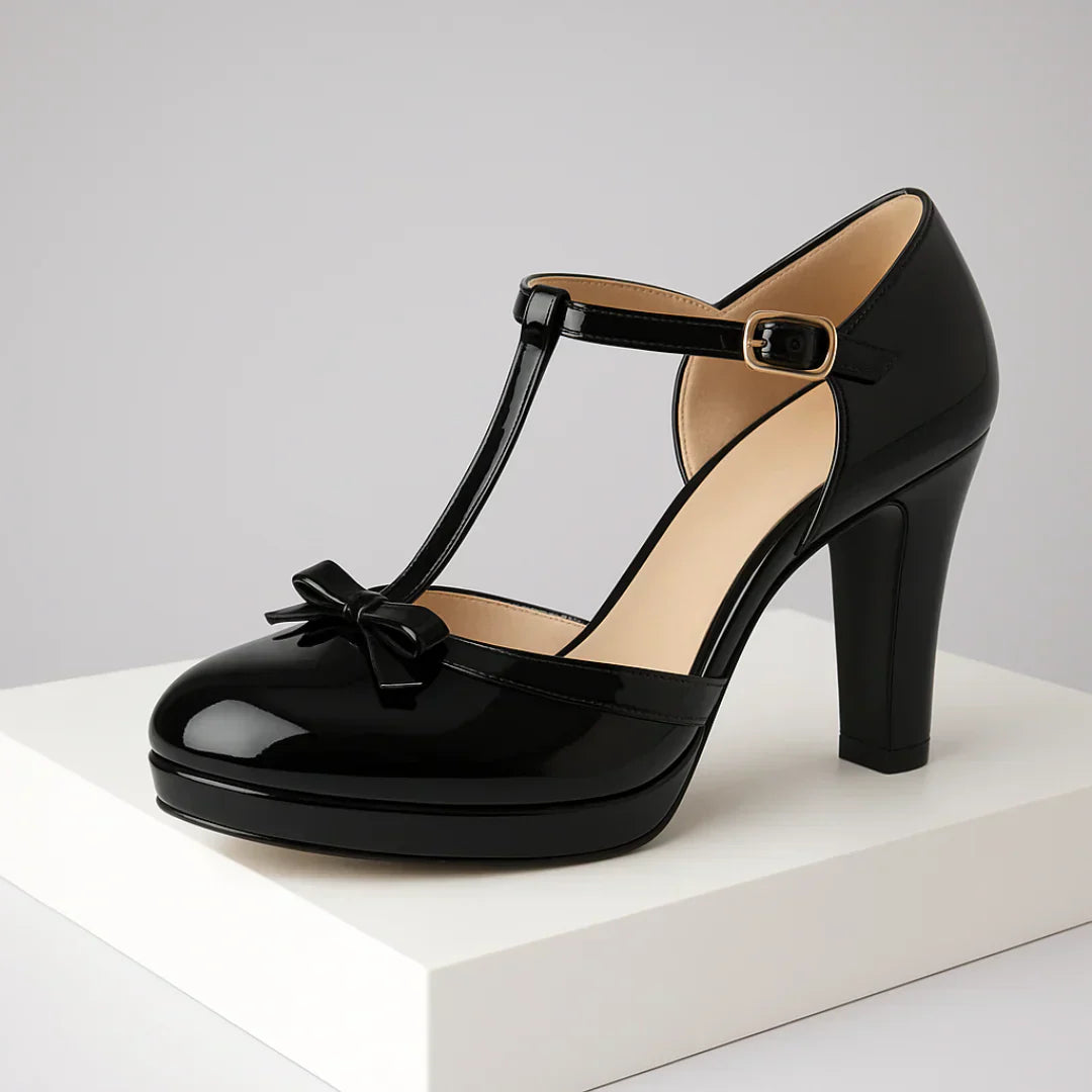 Elegant Women's Pumps with Mid-Height Heel