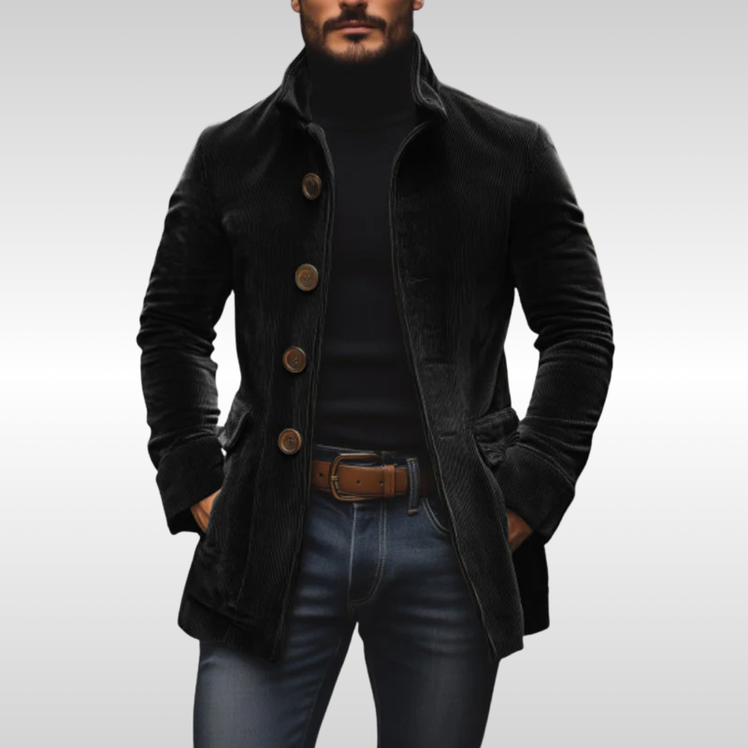 Elegant Corduroy Jacket for Men