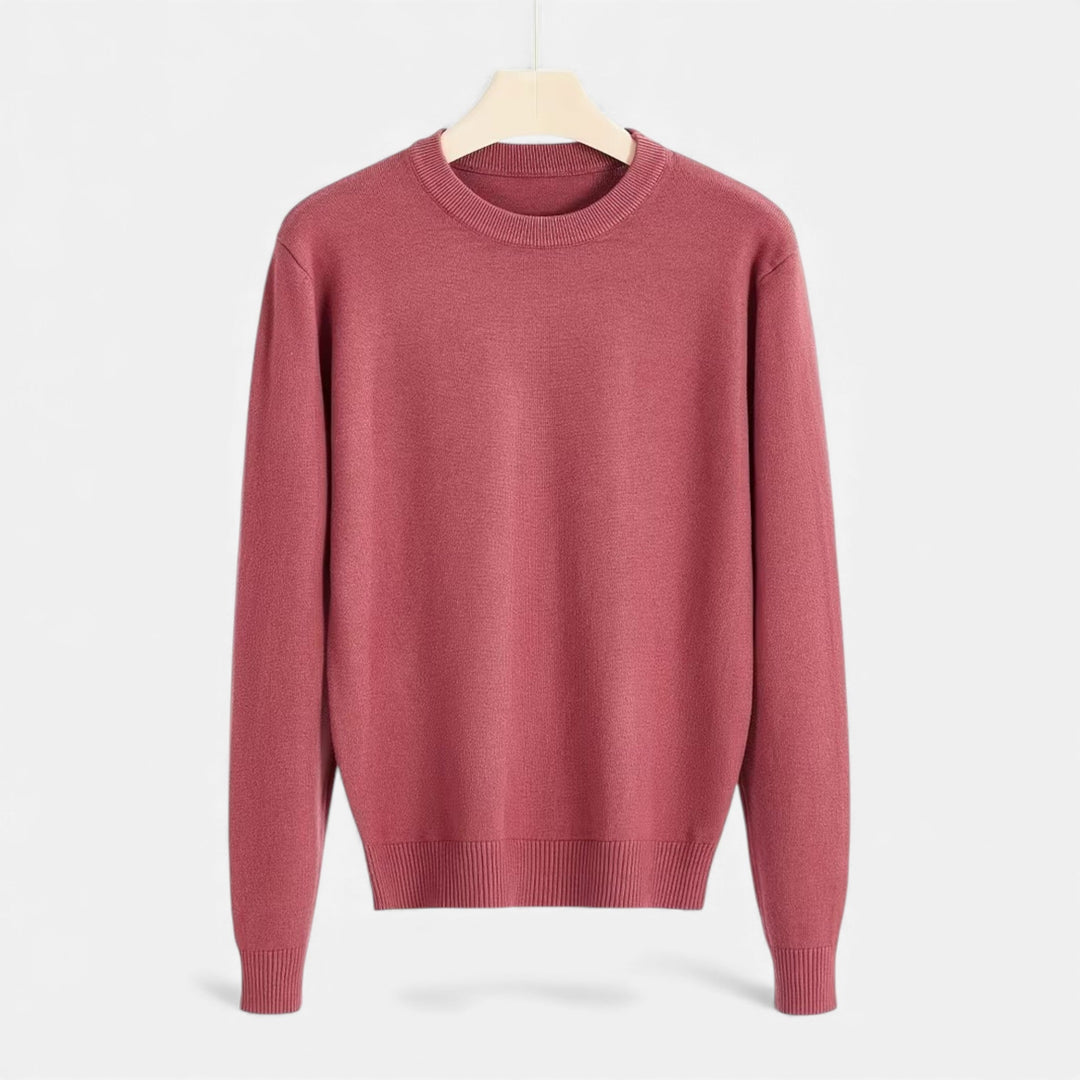Classic Warm Men's Crew Neck Sweater