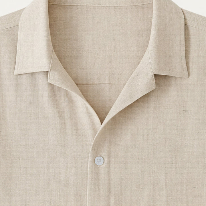 Breathable Lightweight Men's Linen Summer Set